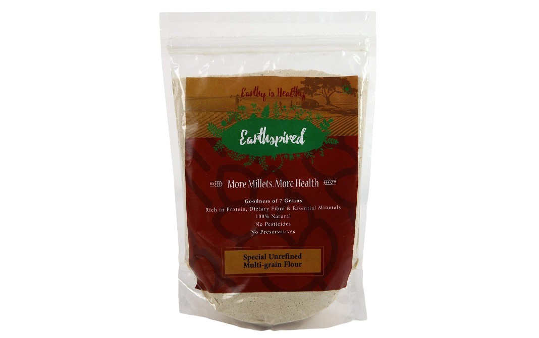 Earthspired Special Unrefined Multi-Grain Flour   Pack  1 kilogram
